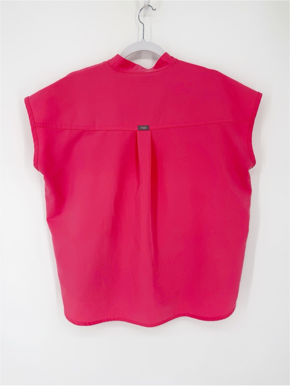 Figs Coral Pink Rafaela Scrub Top Medium and Pants Jogger Large - Picture 3 of 12